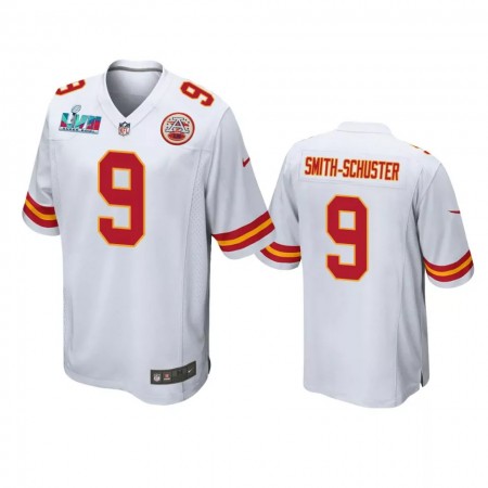 Herren Kansas City Chiefs Trikot JuJu Smith-Schuster 9 Game Super Bowl LVII Rosa